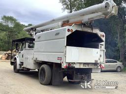 (Harmans, MD) Altec LRV60E70, Over-Center Elevator Bucket mounted on 2011 Freightliner M2106 Chipper