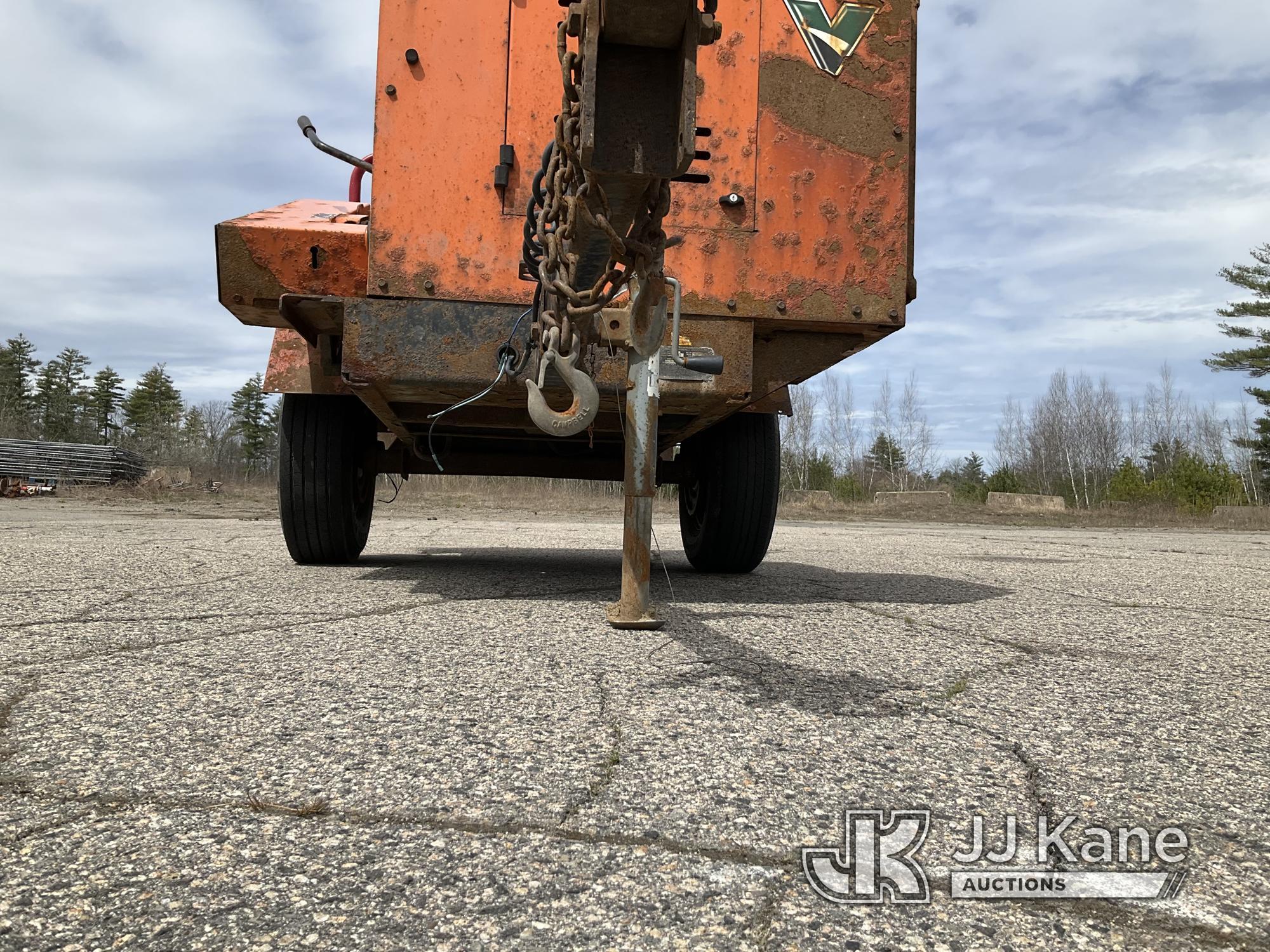 (Wells, ME) 2013 Vermeer BC1000XL Chipper (12in Drum) No Title) (Not Running, Condition Unknown, Bod