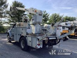 (Frederick, MD) Altec T40P, Articulating & Telescopic Bucket mounted on 2015 Ford F750 Service Truck