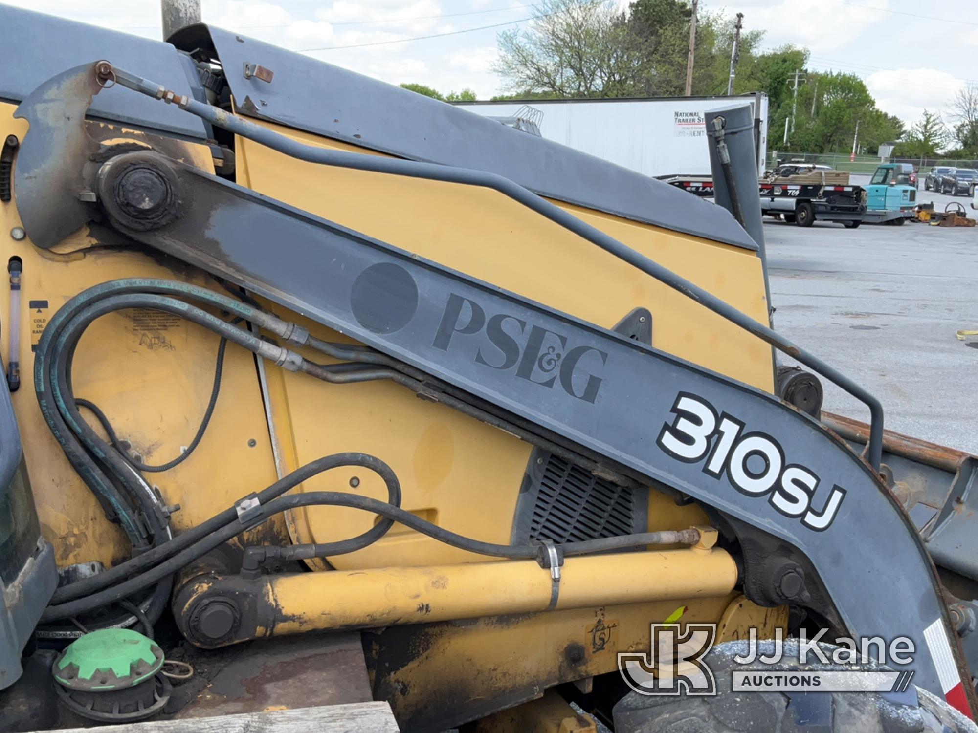 (Chester Springs, PA) 2008 John Deere 310SJ 4x4 Tractor Loader Backhoe No Title) (Runs & Moves, Hyd