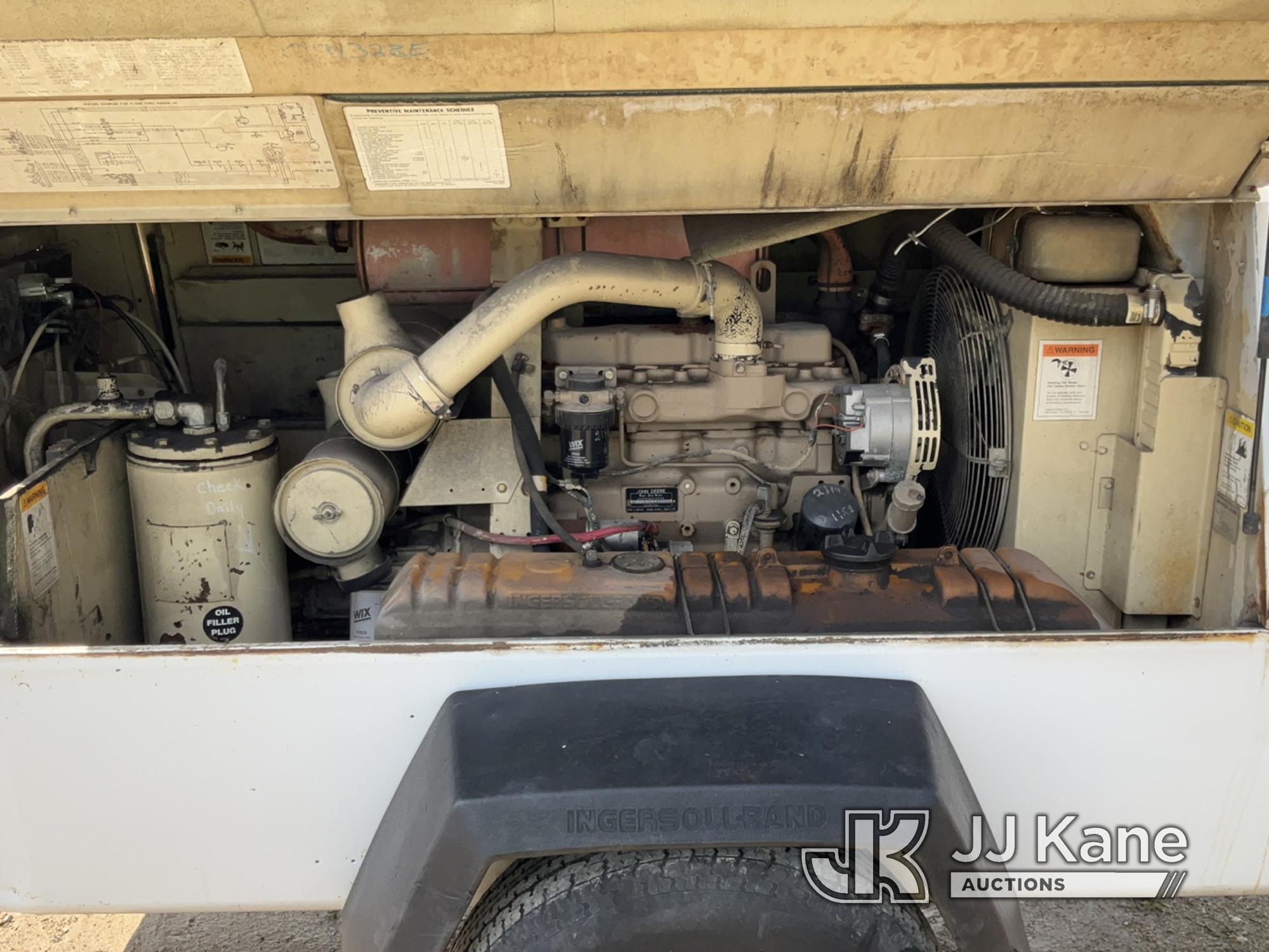 (Charlotte, MI) Ingersoll Rand Air Compressor No Title, Runs, Makes Air