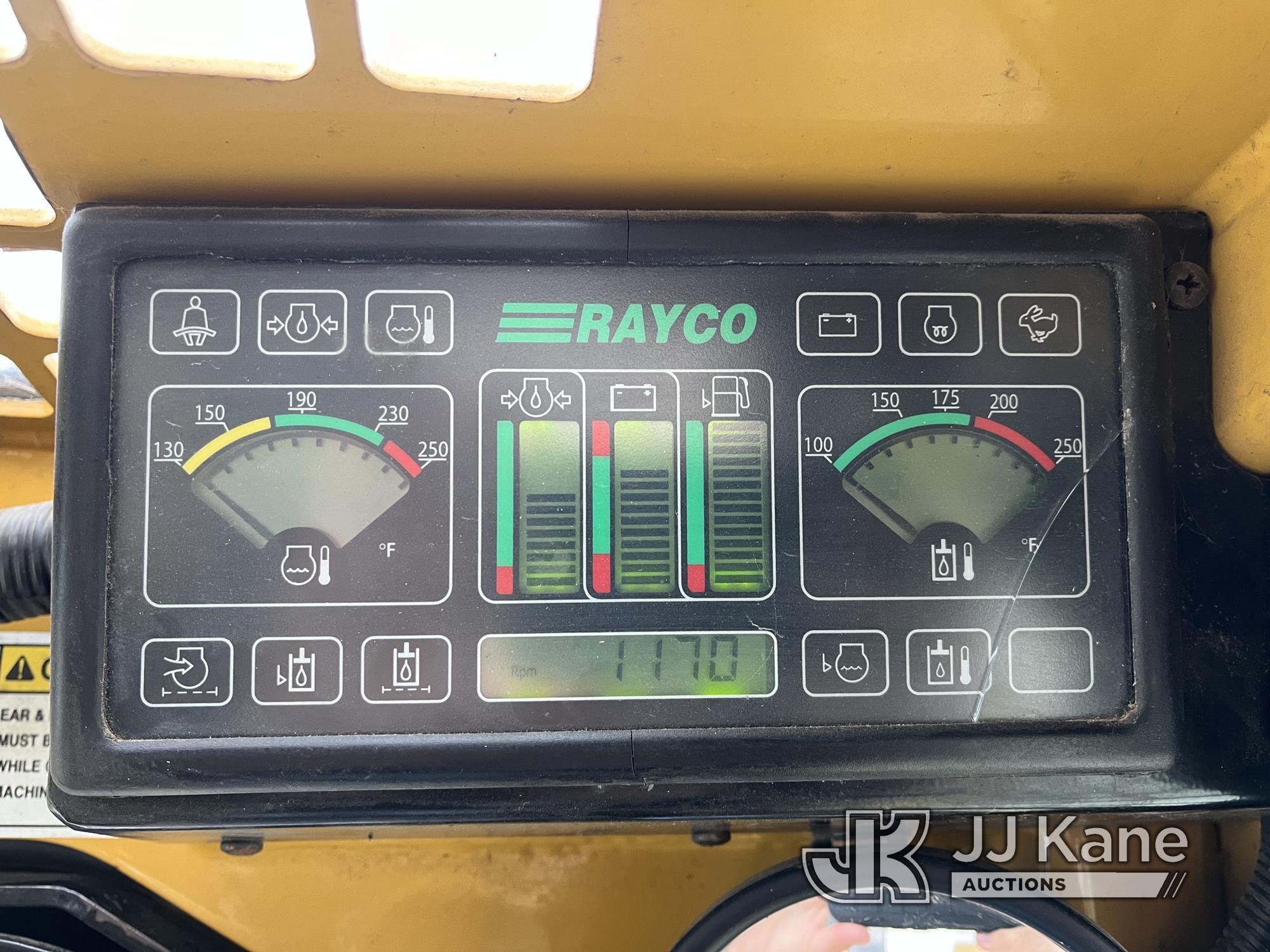 (Smock, PA) 2018 Rayco C100 Rubber Tracked Skid Steer Loader Runs, Moves & Operates, Broken Tooth Po