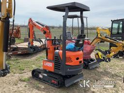 (Charlotte, MI) 2024 AGT LH12R Mini Hydraulic Excavator New/Unused, Hour meter issue - hour meter ru