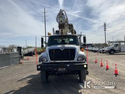 (Charlotte, MI) Terex/Telelect Commander 4047, Digger Derrick rear mounted on 2010 International 740