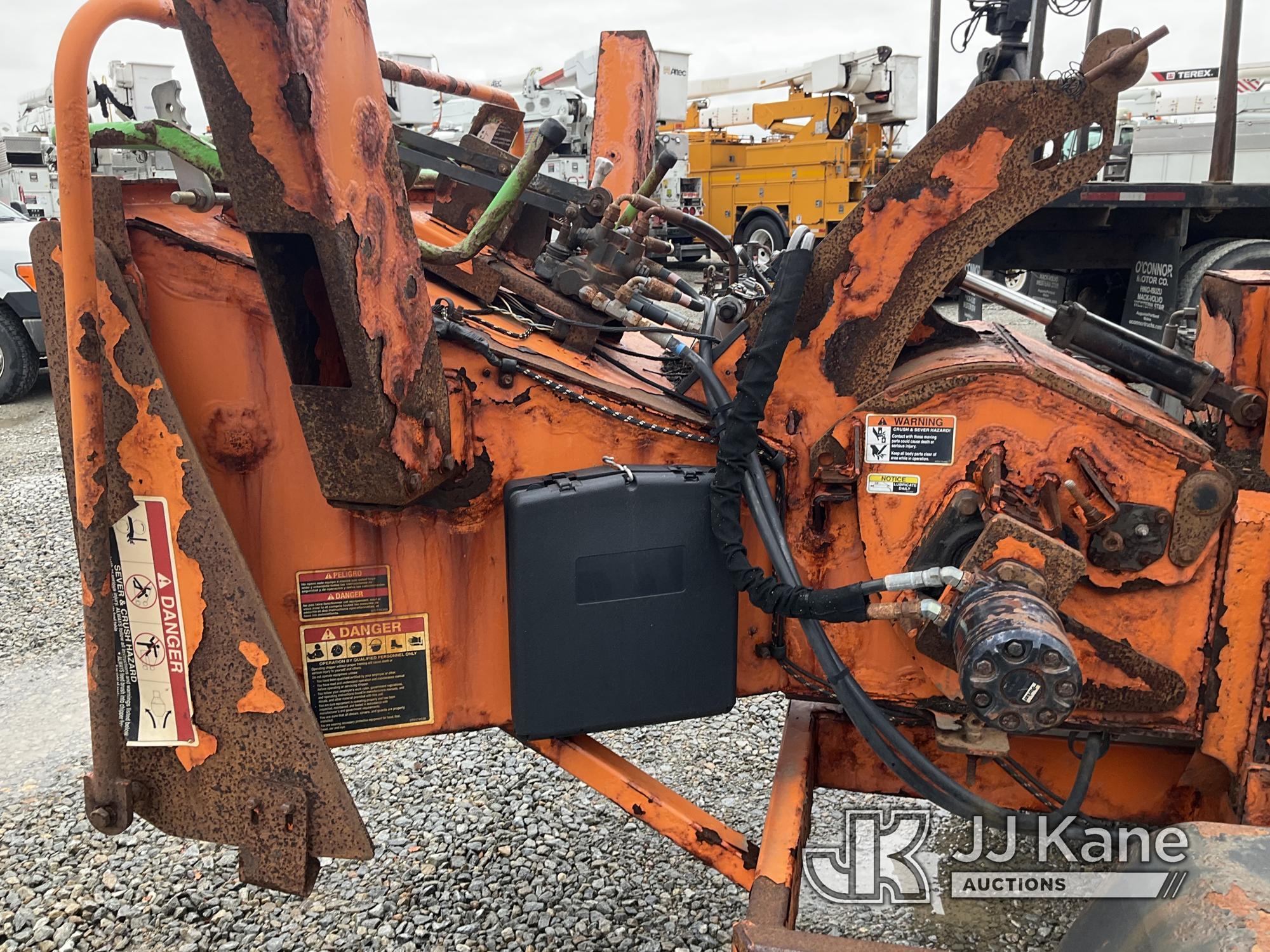 (Shrewsbury, MA) 2015 Altec DRM12 Chipper (12in Drum) Not Running, Operating Condition Unknown, Dama