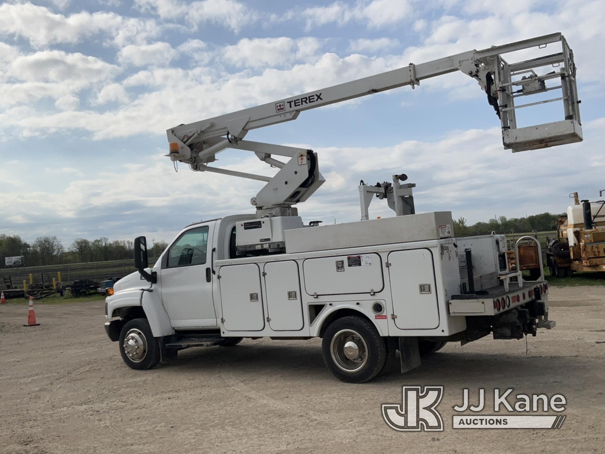 (Charlotte, MI) HiRanger TCP 36, Articulating & Telescopic Non-Insulated Cable Placing Bucket Truck