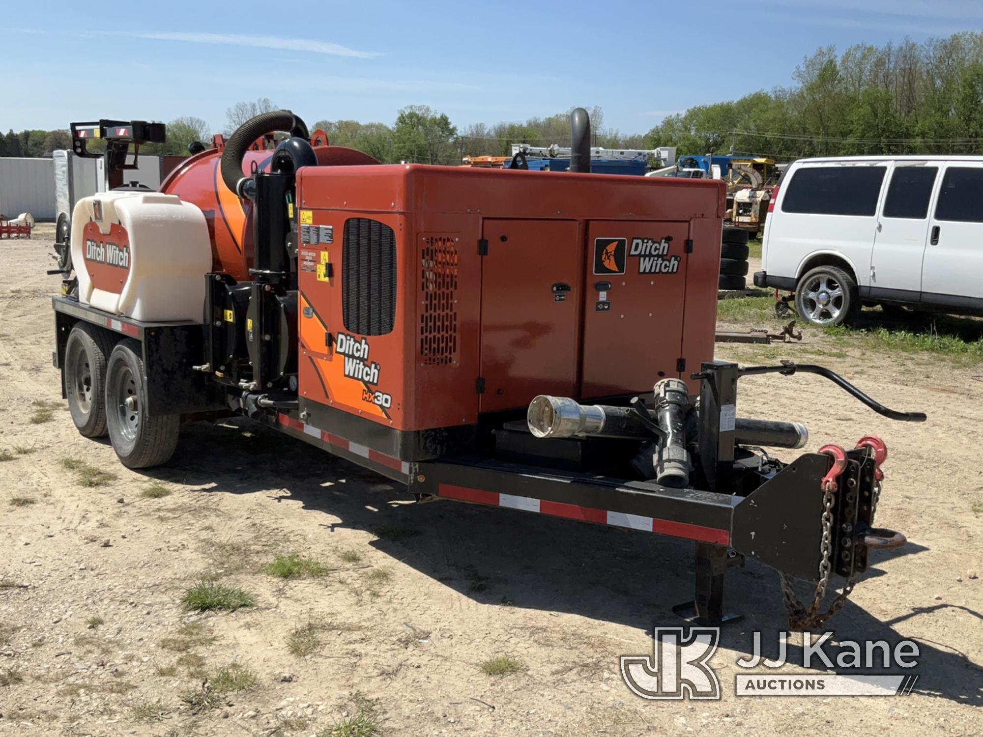 (Charlotte, MI) 2020 Ditch Witch HX30 Portable Vacuum Excavation System Runs