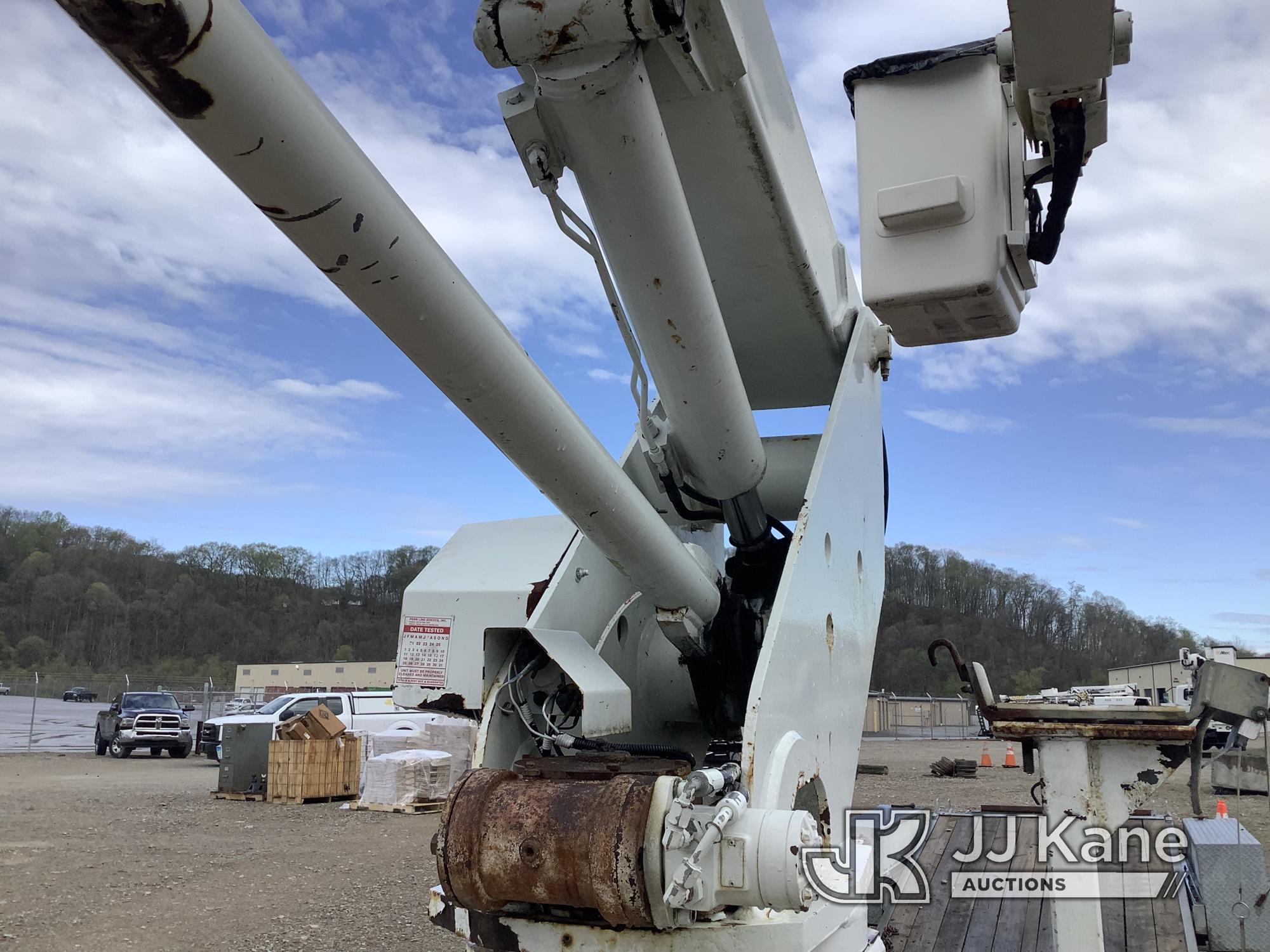 (Smock, PA) Hi-Ranger TL50, Articulating & Telescopic Bucket mounted on 2012 Terex Tracked Back Yard