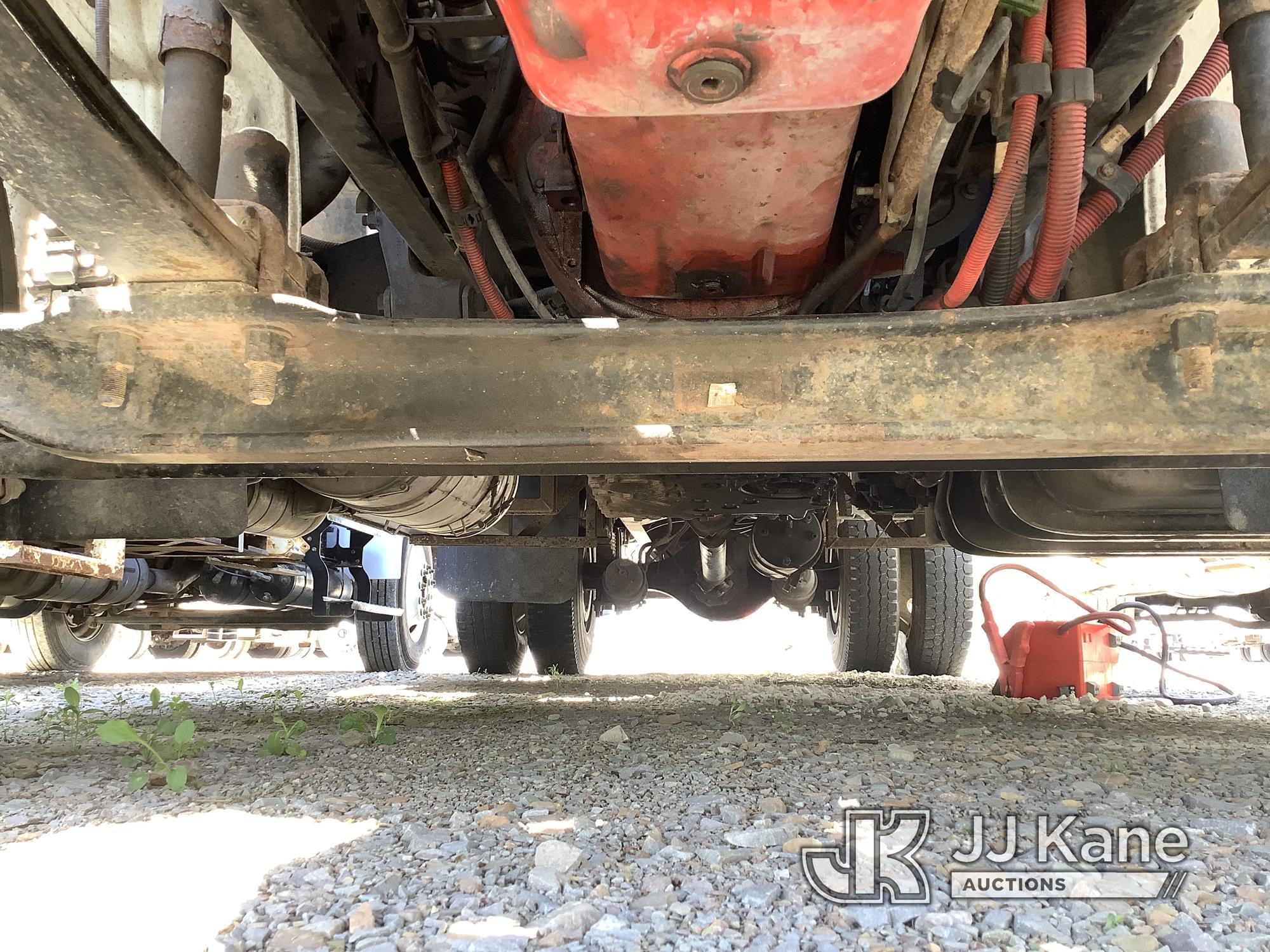 (Smock, PA) 2014 Freightliner M2 106 Flatbed Truck Not Running, Condition Unknown, Engine Disassembl