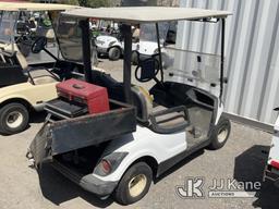 (Jurupa Valley, CA) 2011 Yamaha Golf Cart Not Running , No Key , Missing Parts , Wrecked