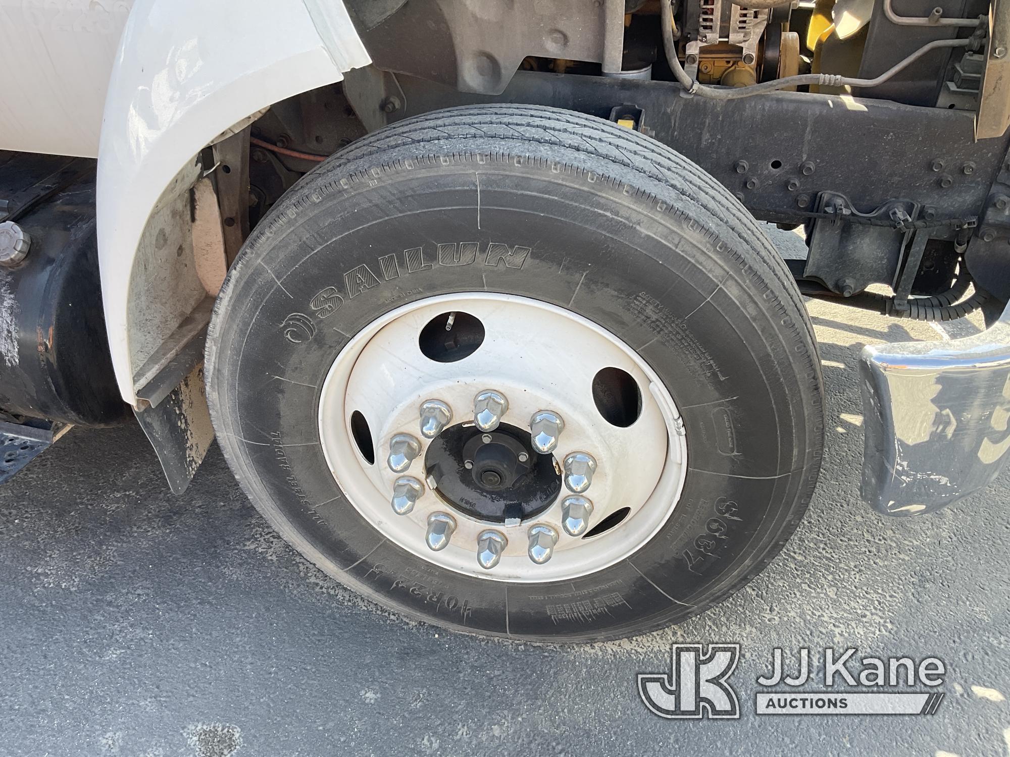 (Jurupa Valley, CA) 2007 Ford F650 Crew Cab Van Body Truck Not Running, Condition Unknown) (Has Elec