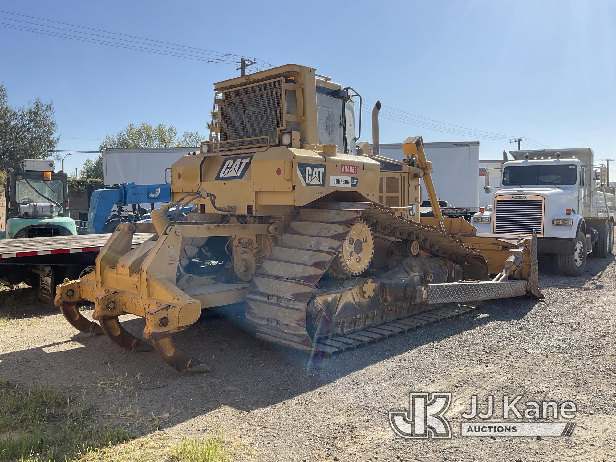 (Jurupa Valley, CA) 2008 Caterpillar D6T DOZER Engine Runs, Transmission Needs Repairs