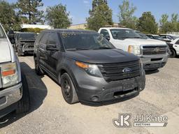 (Jurupa Valley, CA) 2015 Ford Explorer AWD Police Interceptor 4-Door Sport Utility Vehicle Runs & Mo