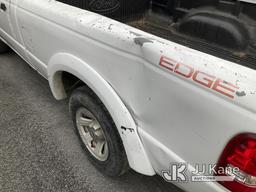 (Jurupa Valley, CA) 2009 Ford Ranger Pickup Truck Runs & Moves, Has Body Damage, Paint Damage, Bed D