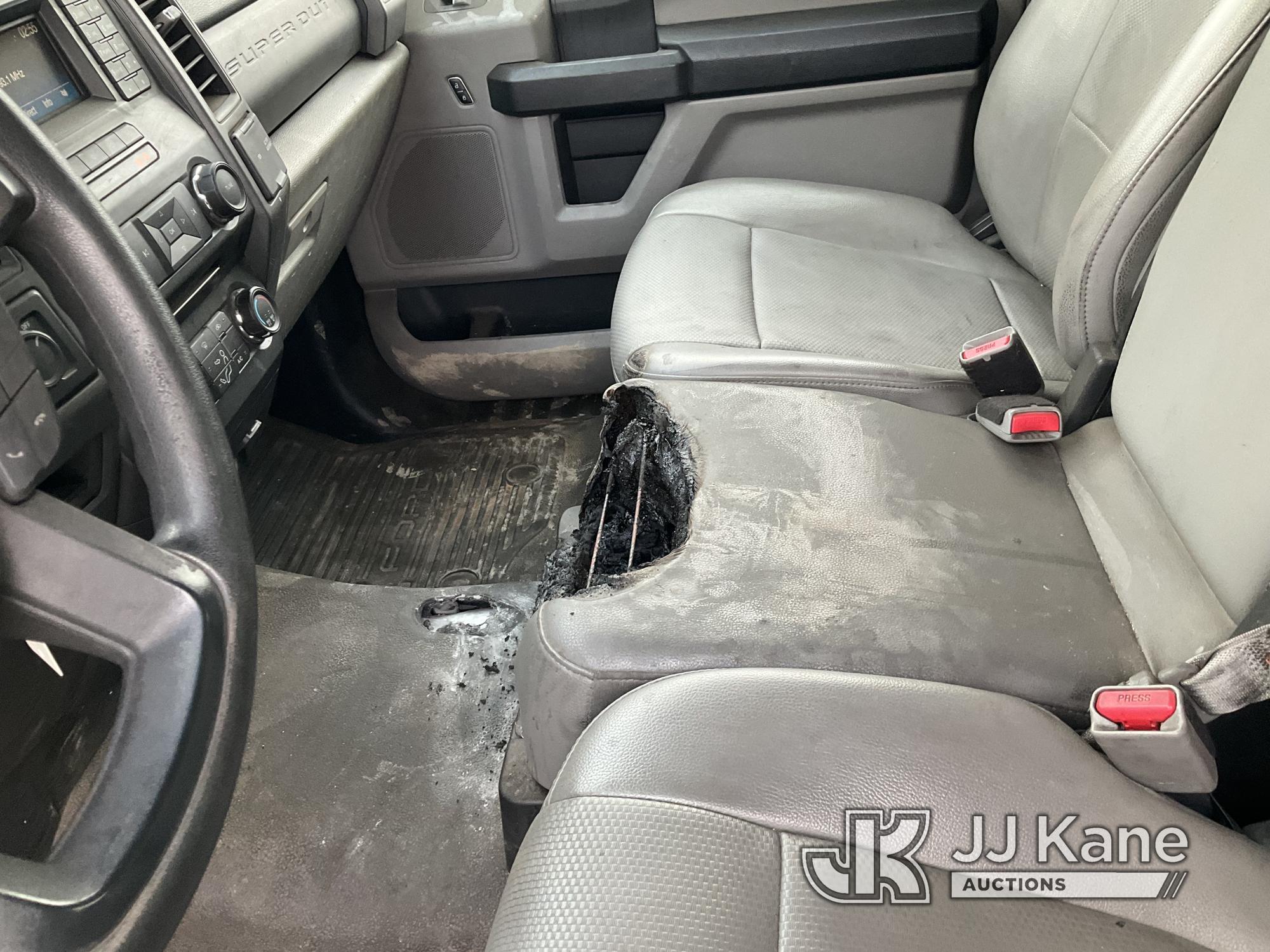 (Jurupa Valley, CA) 2017 Ford F-250 SD Regular Cab Pickup 2-DR Runs & Moves, Interior Is Melted, Fro