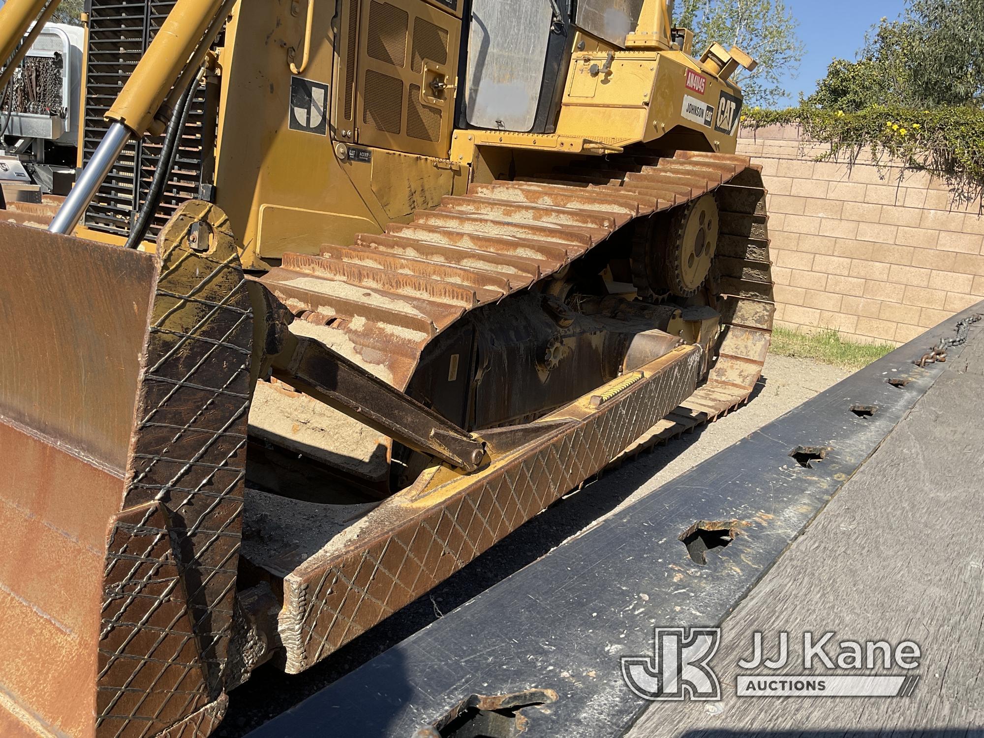 (Jurupa Valley, CA) 2008 Caterpillar D6T DOZER Engine Runs, Transmission Needs Repairs