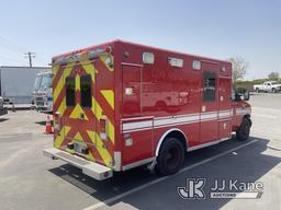 (Jurupa Valley, CA) 2006 Ford Econoline 450 Cutaway Ambulance Runs & Moves, Windshield Cracked