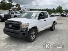 2014 Toyota Tacoma Extended-Cab Pickup Truck Runs & Moves) (Jump To Start, Check Engine Light On, Br
