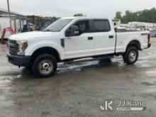 (Charlotte, NC) 2018 Ford F250 4x4 Crew-Cab Pickup Truck Runs & Moves