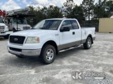 2004 Ford F150 Extended-Cab Pickup Truck Runs & Moves) (Jump To Start, Bad Emergency Brake, Body/Pai