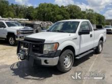 (Ocala, FL) 2014 Ford F150 4x4 Pickup Truck Duke Unit) (Runs & Moves