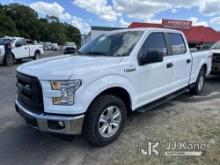 (Ocala, FL) 2015 Ford F150 4x4 Crew-Cab Pickup Truck Duke Unit) (Runs & Moves) (Check Engine Light O