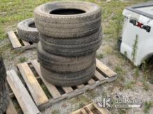 (Bowling Green, FL) Set of 4 Used Firestone TransForce Tires - T275/70R18 NOTE: This unit is being s