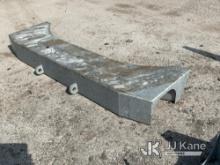 Galvanized Front Bumper (Like New) NOTE: This unit is being sold AS IS/WHERE IS via Timed Auction an