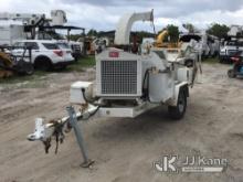 2015 Morbark M12D Chipper (12in Drum) Not Running, Condition Unknown, Possible Wiring Issue