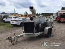 2011 Altec DC1317 Chipper (13in Disc), trailer mtd No Title) (Not Running, Condition Unknown, Cranks