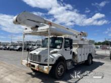(Chattanooga, TN) Altec AA55, Material Handling Bucket Truck rear mounted on 2014 Freightliner M2 10