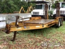 (Pensacola, FL) 2006 Belshe Industries WB12EP T/A Tagalong Equipment Trailer