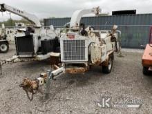 (Verona, KY) 2016 Morbark M12D Chipper (12in Drum) Runs) (Not Operating, Clutch Noise, Rust Damage,