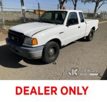 2005 Ford Ranger Extended-Cab Pickup Truck Runs, & Moves) (Rust Damage