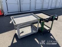 (2) Utility Carts NOTE: This unit is being sold AS IS/WHERE IS via Timed Auction and is located in D