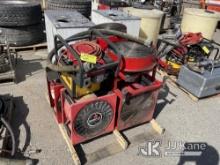 Pallet with Ventilators & Hydraulic Motors NOTE: This unit is being sold AS IS/WHERE IS via Timed Au