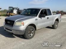 2008 Ford F150 4x4 Extended-Cab Pickup Truck Not Running & Condition Unknown) (Stuck In Drive, Ran &