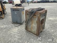 (Hawk Point, MO) Lincoln 2 Lincoln Idealarc 300 welders Operating condition unknown.