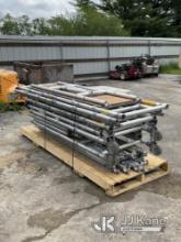 (South Beloit, IL) Scaffolding (3 Wheels Damaged ) NOTE: This unit is being sold AS IS/WHERE IS via