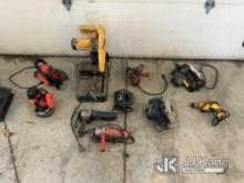 Miscellaneous Corded Tools (Condition Unknown ) NOTE: This unit is being sold AS IS/WHERE IS via Tim