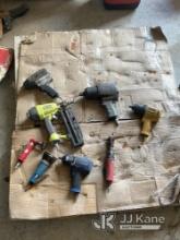 Miscellaneous Pneumatic Tools (Conditions Unknown) NOTE: This unit is being sold AS IS/WHERE IS via 
