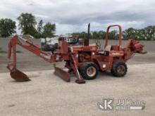 (South Beloit, IL) 1999 Ditch Witch 5010DD Cable Plow Runs, Moves, Operates) (Both Outrigger Hydraul