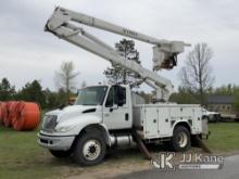 (Grand Rapids, MN) HiRanger HR46-M, Material Handling Bucket Truck rear mounted on 2007 Internationa