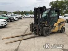 (South Beloit, IL) Caterpillar PD11000 Solid Tired Forklift Runs, Moves, Operates