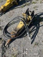 (Hawk Point, MO) Atlas Copco SB Hydraulic Breaker Attachment (Used ) NOTE: This unit is being sold A