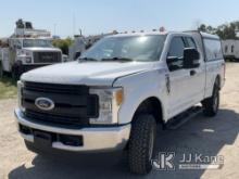 (Bellport, NY) 2017 Ford F250 4x4 Extended-Cab Pickup Truck Runs & Moves) (Body & Rust Damage, Check