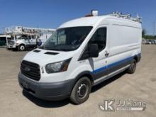 2015 Ford Transit-250 Cargo Van Runs & Moves, Body & Rust Damage