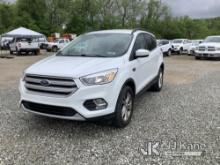 (Smock, PA) 2018 Ford Escape 4x4 4-Door Sport Utility Vehicle Runs & Moves, Rust Damage