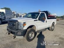 (Plymouth Meeting, PA) 2013 Ford F350 4x4 Pickup Truck Runs & Moves, Dump Insert Operates, Body & Ru