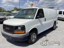(Chester Springs, PA) 2013 GMC Savana G3500 Cargo Van Runs & Moves, Check Engine Light On, Charge Sy
